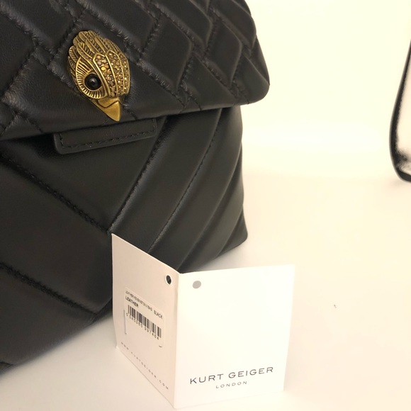 KURT GEIGER Kensington Crossbody Black Bag! - Picture 5 of 15